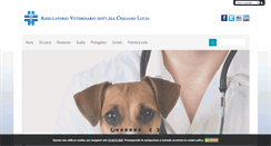 Desktop Screenshot of ambulatorioveterinariocigliano.com